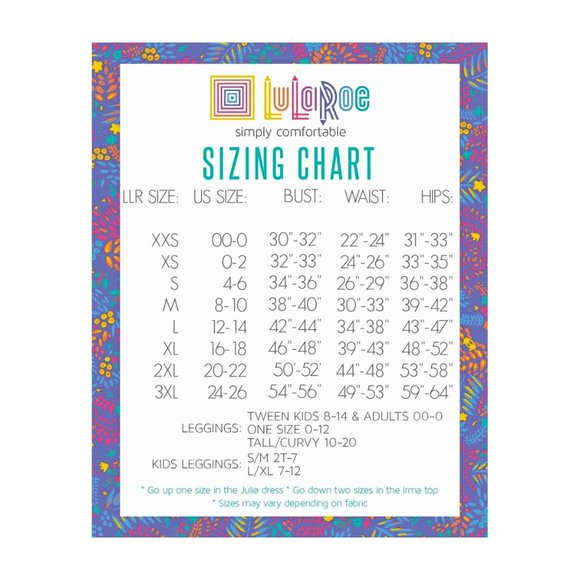 NWOT LuLaRoe Blues Graphic Leggings One Size (OS) - Picture 4 of 4